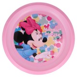 QX Minnie egér: Műanyag lapostányér