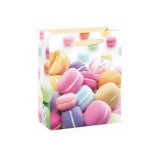 QX Színes makaronok ajándéktasak - 26 x 32 cm