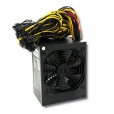 Qoltec Power Supply ATX | 1600W | 80 Plus Gold | Bitcoin Miner