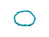 R.M.ékszer Achát faz szin tengerkék korong karkötő 4x3mm