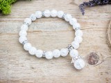 R.M.ékszer Angyal roppantott hegyikristály ásvány karkötő