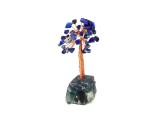 R.M.ékszer Ásványfa réz Lapis lazuli nyers fluorit 10-11cm