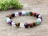 R.M.ékszer Csakra ásvány karkötő