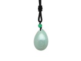 R.M.ékszer Csepp aventurin medál zsinóron 2x3,5cm