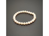 R.M.ékszer Édesvizi tenyésztett gyöngy golyó karkötő 7mm