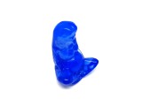 R.M.ékszer Figura Üveg kék ősanya 4cm