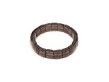 R.M.ékszer Füstkvarc fazettált négyzetlap karkötő 10x12x6mm