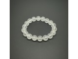 R.M.ékszer Hegyikristály natural golyó karkötő 10-11mm