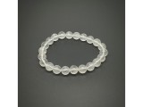 R.M.ékszer Hegyikristály natural golyó karkötő 8-9mm
