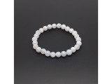 R.M.ékszer Holdkő fehér golyó karkötő 7-8mm