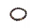R.M.ékszer Jáspis sárkány golyó karkötő 8-9mm