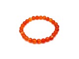 R.M.ékszer Karneol fazettált gyerek golyó karkötő 6mm