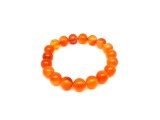 R.M.ékszer Karneol golyó karkötő 10-11mm