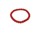 R.M.ékszer Karneol matt golyó karkötő 6mm