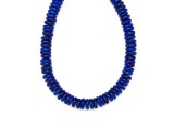 R.M.ékszer Lapis lazuli szinezett korong 6,5x2mm – ékszerkészítő alapanyag (füzér)