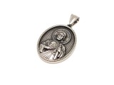 R.M.ékszer Medál acél Júdás 3x2,5cm