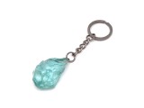 R.M.ékszer Natúr üveg kulcstartó