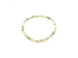 R.M.ékszer New jade fazettált gyöngy karkötő 4mm