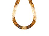 R.M.ékszer Opál fazettált mix golyó 3-4 mm, ~38 cm – ásványfüzér, ékszer alapanyag