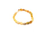 R.M.ékszer Opál sárga pebble karkötő A 6-10mm