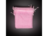 R.M.ékszer Organza ajándékszütyő rózsaszín 13x18cm