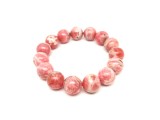 R.M.ékszer Rodokrozit golyó karkötő A 13mm