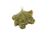 R.M.ékszer Teknős medál Unakit 3,5x3,5cm
