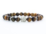 R.M.ékszer Tigrisszem Buddha ásvány karkötő