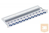 R&M R305117 Cat6 UTP patch panel 24 portos 19" 1U magas