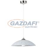 RÁBALUX 3856 Harmony lux függeszték fix D40 E27 60W szatén króm 230V