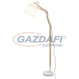 RÁBALUX 4192 Thomas állólámpa E27 max60W fehér+natúr 230V