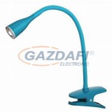 RÁBALUX 4195 Jeff csiptetős asztali lámpa LED 4,5W, kék 230V 3000K 330lm A+
