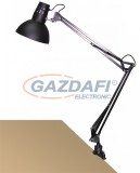 RÁBALUX 4215 Arno asztali lámpa E27 60W, fekete, fém satu 230V A++ -> E