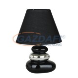 RÁBALUX 4950 Salem kerámia E14 40W fekete-ezüst 230V