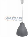 RÁBALUX 5060 Morris függeszték, E27 MAX 40W, szürke 230V