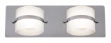 RÁBALUX 5490 Tony fürdőszobai lámpa, falikar LED 2X5W, króm, IP44 230V 4000K 730lm