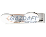 RÁBALUX 5717 Beata fürdőszobai lámpa 2-es spot lámpa LED 2x5W króm 230V 4000K 930lm A+