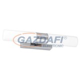 RÁBALUX 5750 Jim fürdőfalikar beépített LED 2X4W, króm, IP44 230V 4000K 800lm A+