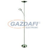 RÁBALUX 7006 Vlasta állólámpa, LED 18+5W, 3000K, szatin króm 230V 3000K 1400lm A+