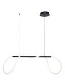 RÁBALUX 72269 Montema LED függeszték 40W 3750lm 4000K 230V IP20 20000h fekete