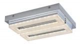 RÁBALUX 75020 Blas LED mennyezeti lámpa 24W, 30x23cm, króm 2250 lm 4000K 230V, 50Hz IP44 30000h