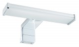 RÁBALUX 75039 Levon LED fali lámpa, 4W, L20cm, króm 450 lm 4000K 230V, 50Hz IP44 30000h
