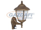 RÁBALUX 7836 Madrid, falikar, mozgásérzékelős, antik arany, E27 1XMAX60W 230V