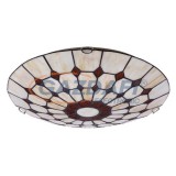 RÁBALUX 8091 Marvel mennyezeti lámpa D40 E27 2x60W tiffany 230V