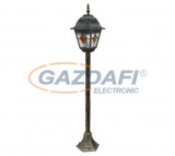 RÁBALUX 8185 Monaco kültéri állólámpa 1m 60W antik arany-tiffany IP43 230V