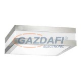 RÁBALUX 8227 Stuttgart kültéri mennyezeti lámpa 285x285mm E27 2x11W inox IP44 230V