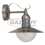 RÁBALUX 8270 Oslo kültéri falikar E27 60W, inox IP44 230V