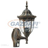 RÁBALUX 8370 Milano kültéri falikar fel E27 60W antik arany IP43 mozgásérzékelős