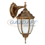 RÁBALUX 8451 Nizza kültéri falikar le E27 60W a. arany IP43 230V