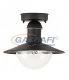 RÁBALUX 8716 Oslo kültéri mennyezeti lámpa. E27 60W fekete IP44 230V